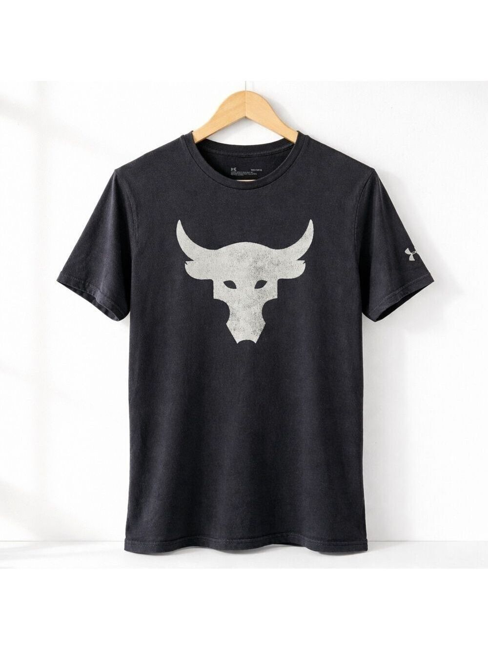 Under Armour Project Rock Bull Graphic Tee Black Men’s Medium